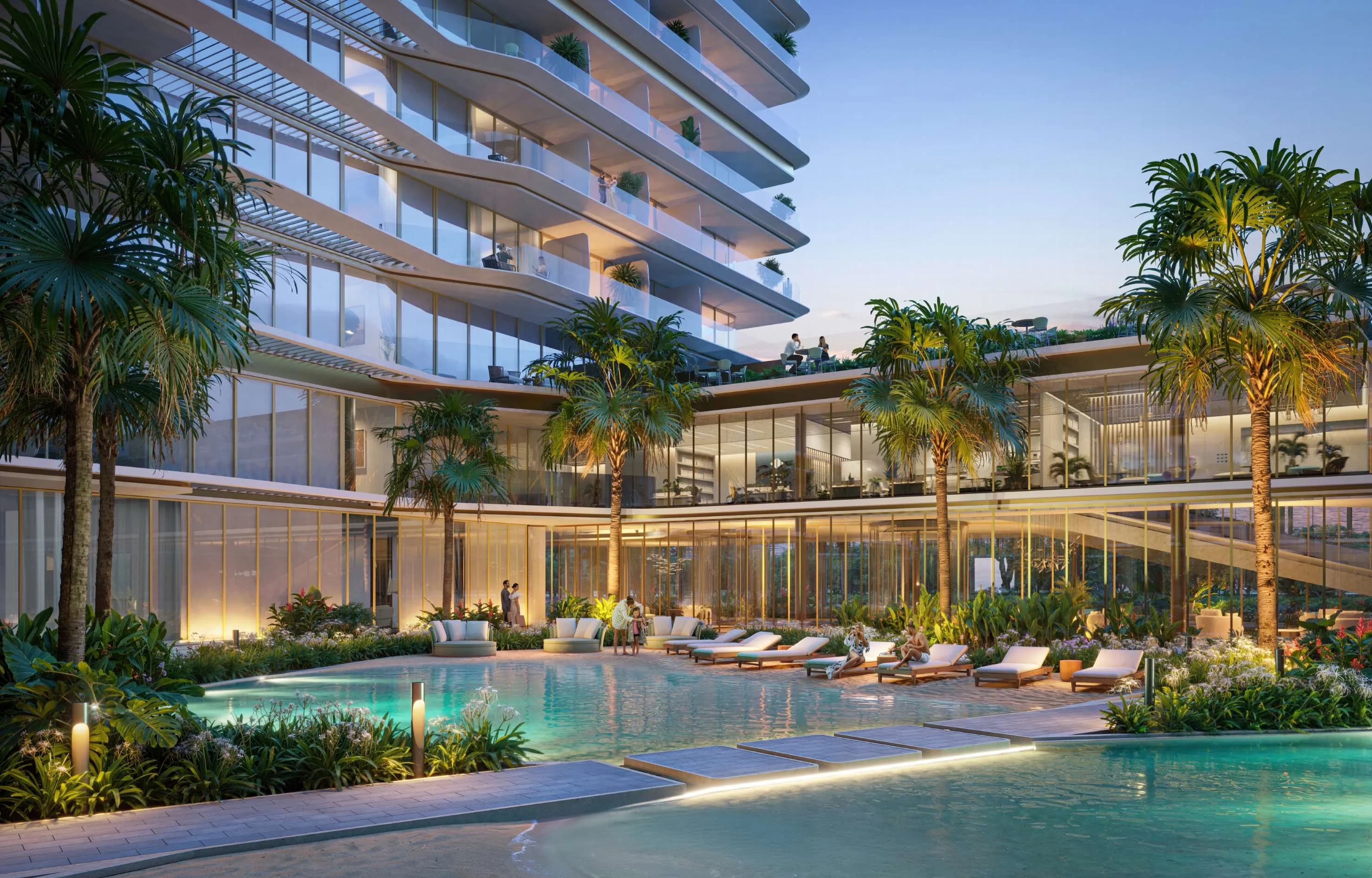 Palazzo Tissoli amenity Grand Lagoon Pool - Al Marjan Island, Dubai - by Tissoli