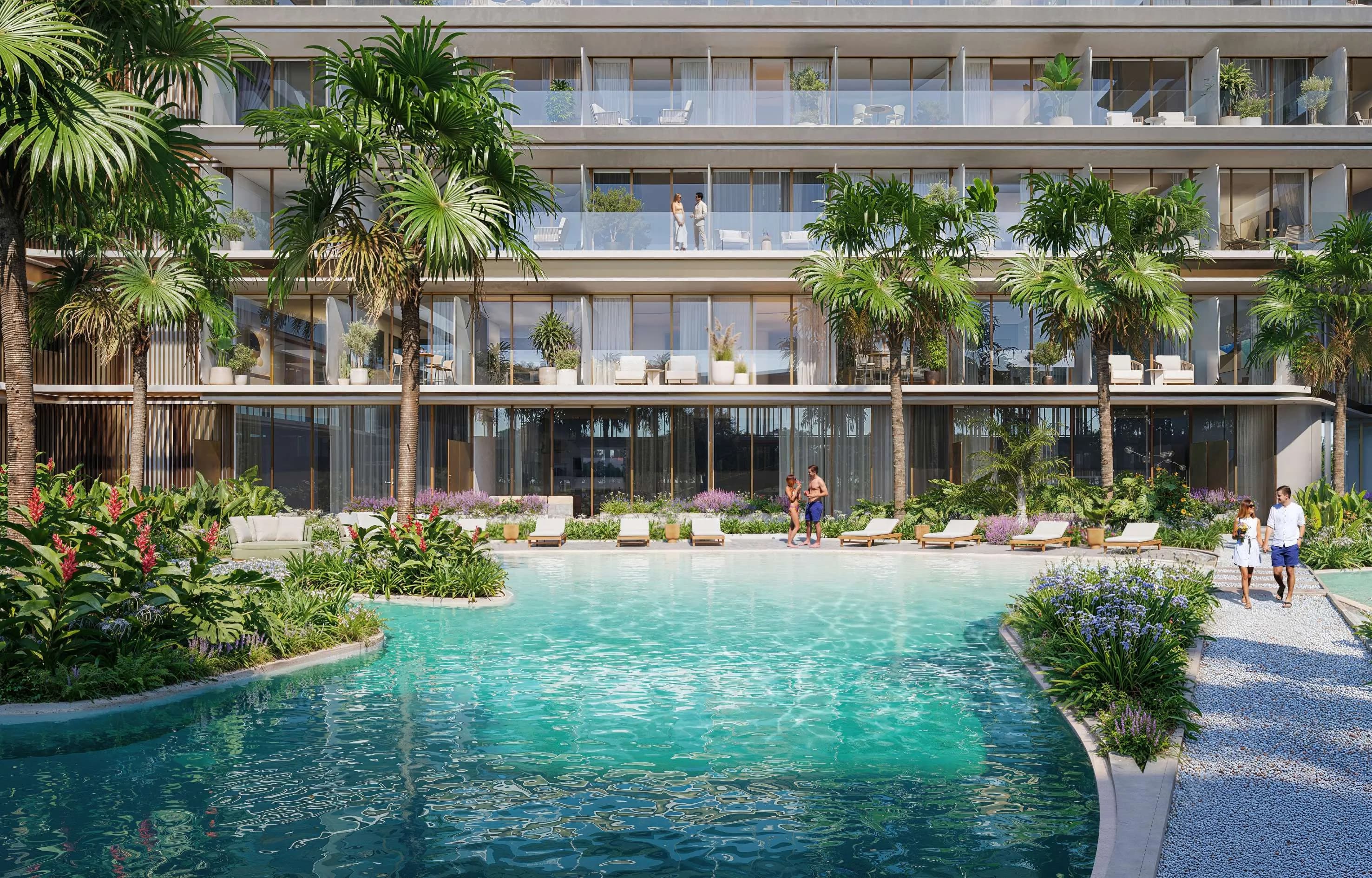 Palazzo Tissoli amenity River Pool - Al Marjan Island, Dubai - by Tissoli