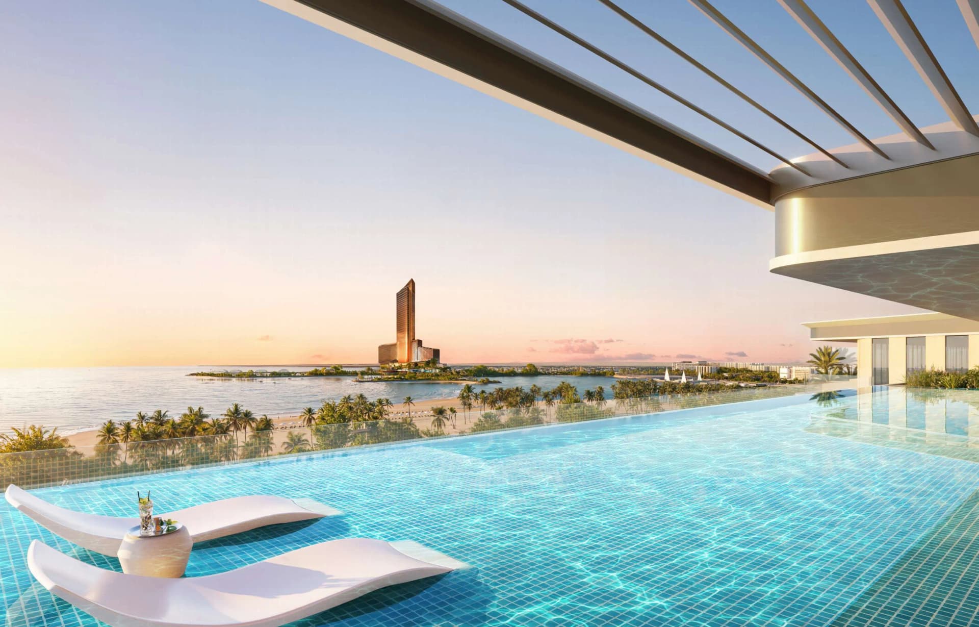 Palazzo Tissoli amenity Sky Pool in Al Marjan Island, Ras Al Khaimah