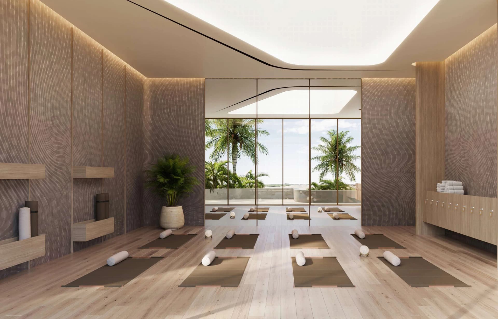 Palazzo Tissoli amenity Yoga Studio in Al Marjan Island, Ras Al Khaimah