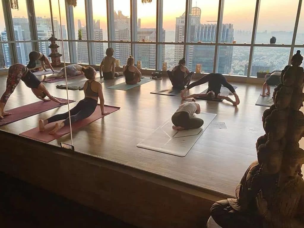 Palm Beach Tower 3 amenity Yoga Studio - Dubai Marina, Dubai - by Nakheel