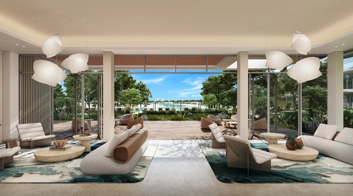 Palm Central Private Residences amenity Clubhouse - Palm Jebel Ali, Dubai - by Nakheel
