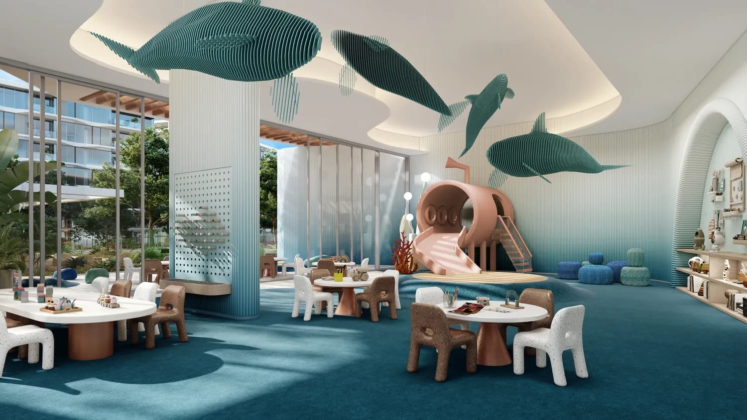 Palm Central Private Residences amenity Kids Play Room - Palm Jebel Ali, Dubai - by Nakheel