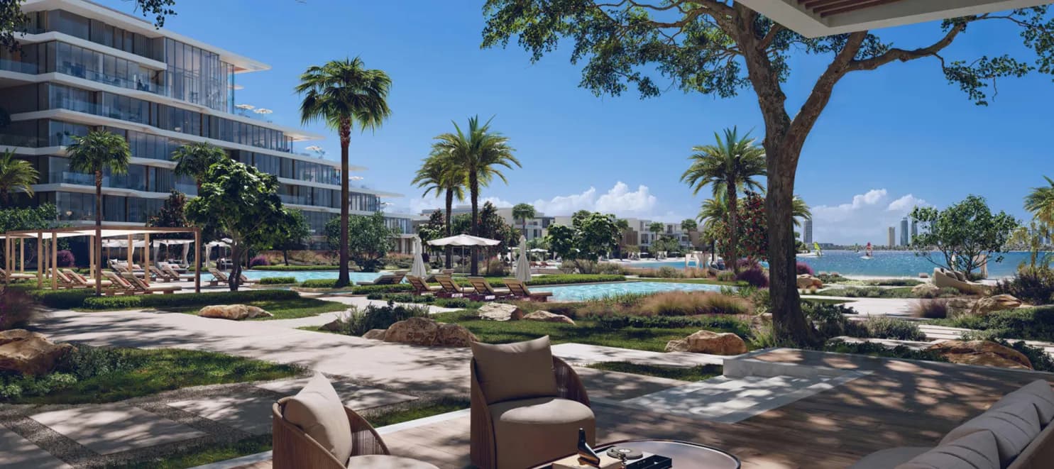 Palm Central Private Residences amenity Terrace - Palm Jebel Ali, Dubai - by Nakheel
