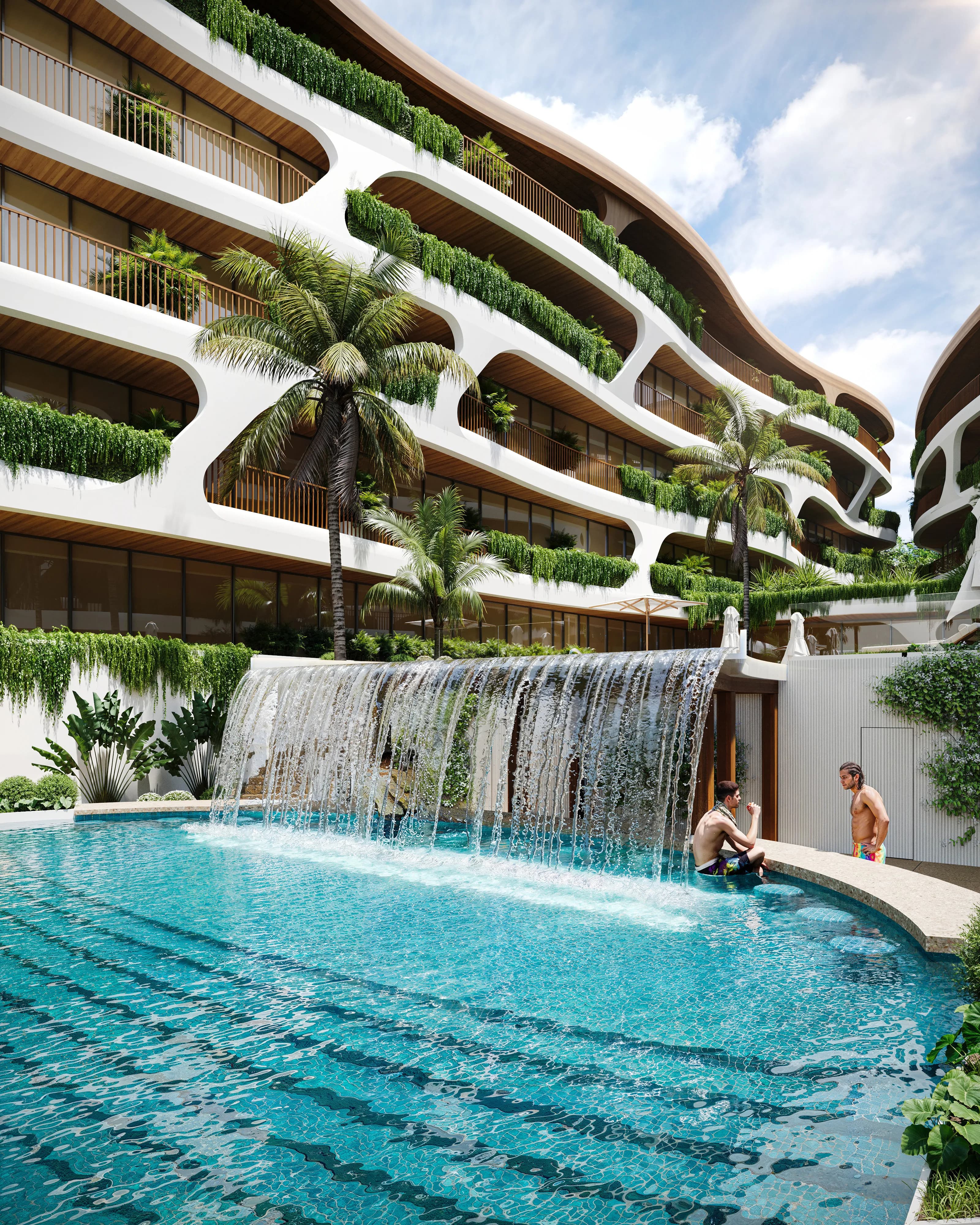 Pandawa Dream amenity Swimming Pool - Badung, Dubai - by Loyo & Bondar Development