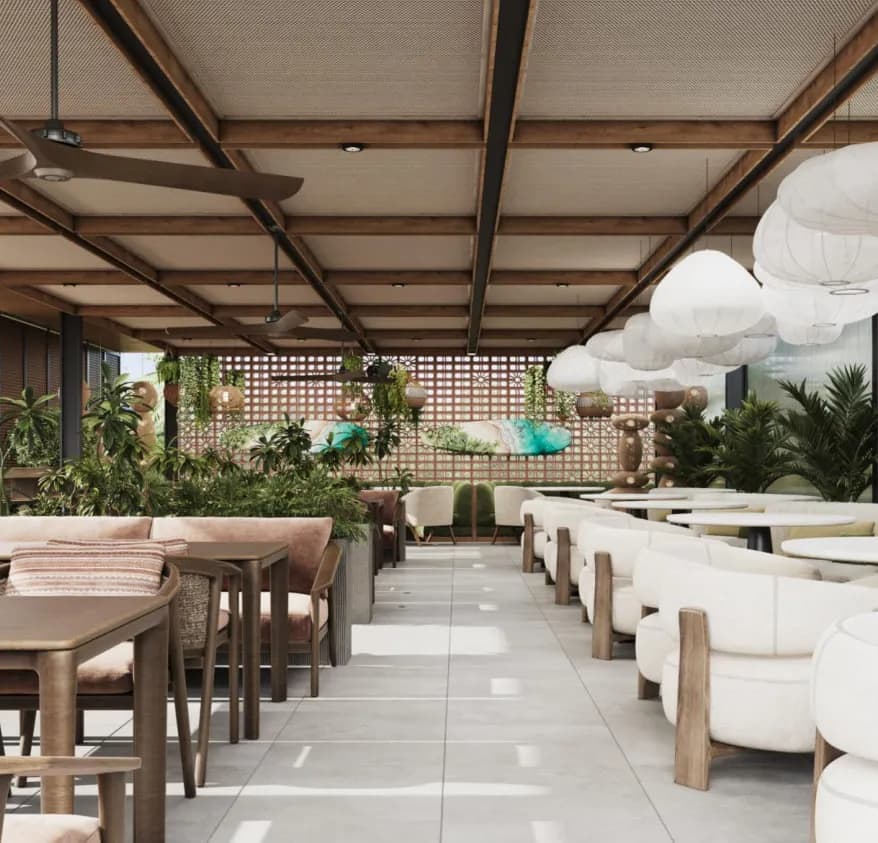 Pandawa Residence amenity Cafe - Badung, Dubai - by Sansara Development Group