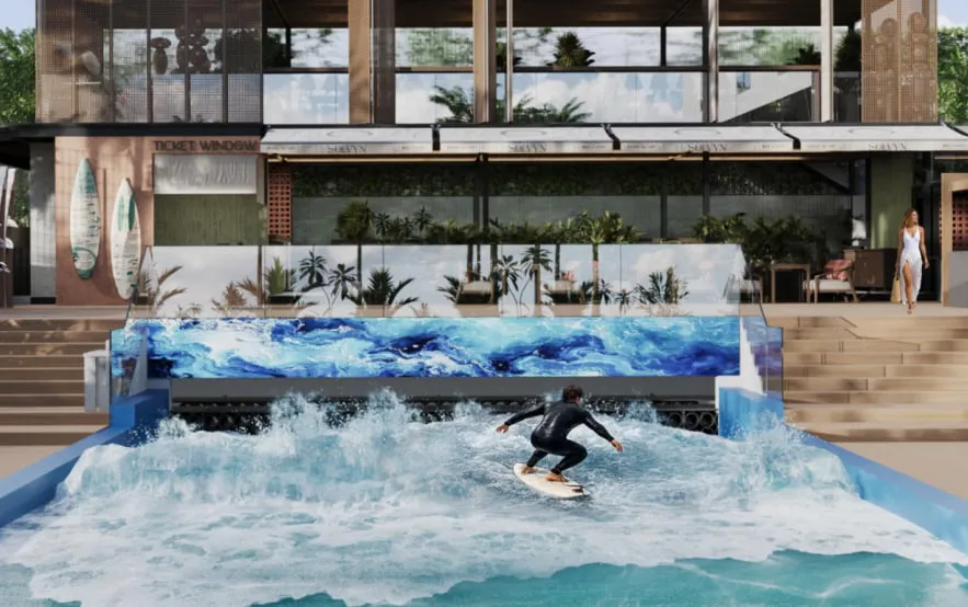 Pandawa Residence amenity Surf Wave Area - Badung, Dubai - by Sansara Development Group