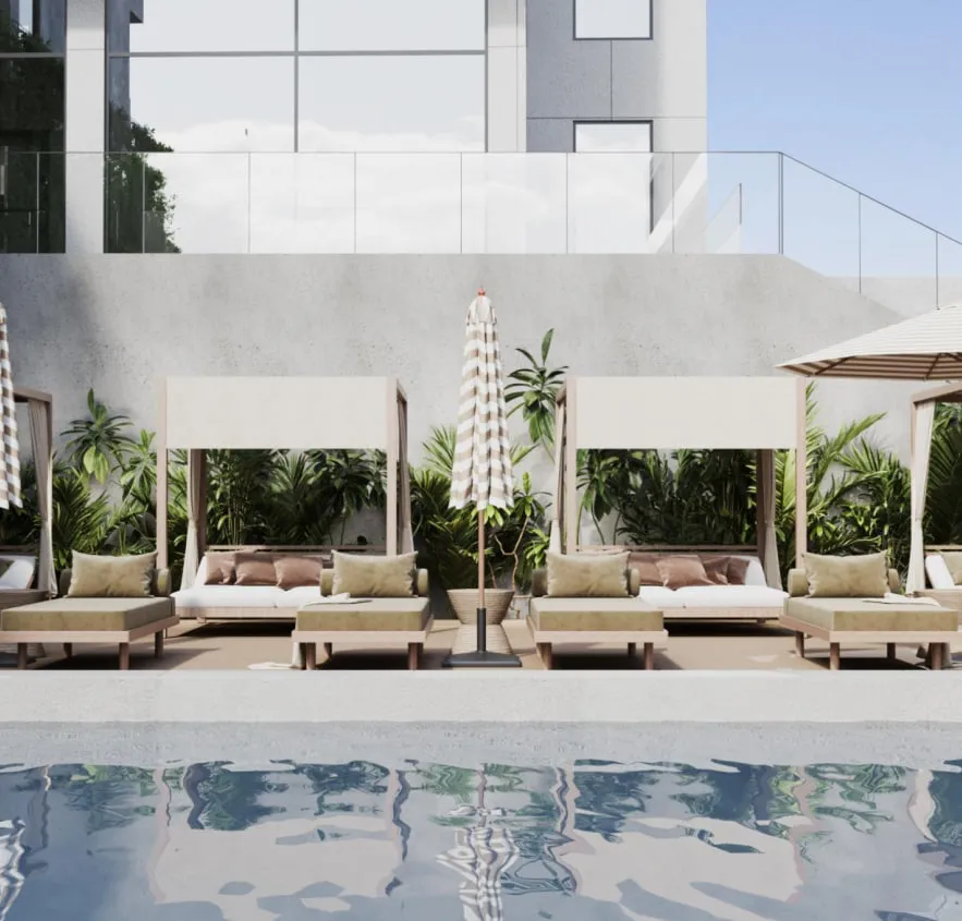 Pandawa Residence amenity Swimming Pool - Badung, Dubai - by Sansara Development Group