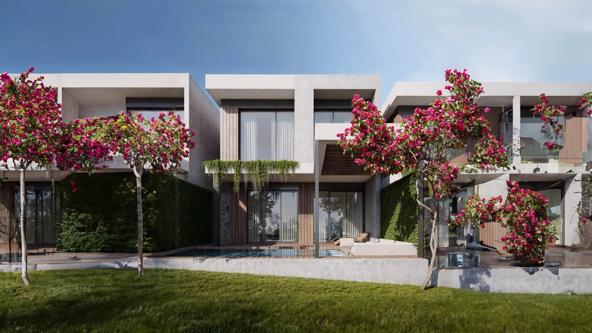 Pandawa Residence exterior view - Badung, Dubai - by Sansara Development Group