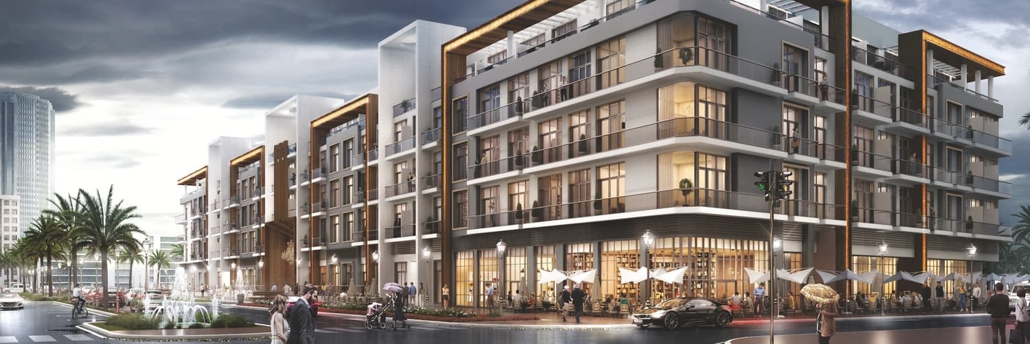 Pantheon Elysee exterior view - JVC (Jumeirah Village Circle), Dubai - by Pantheon