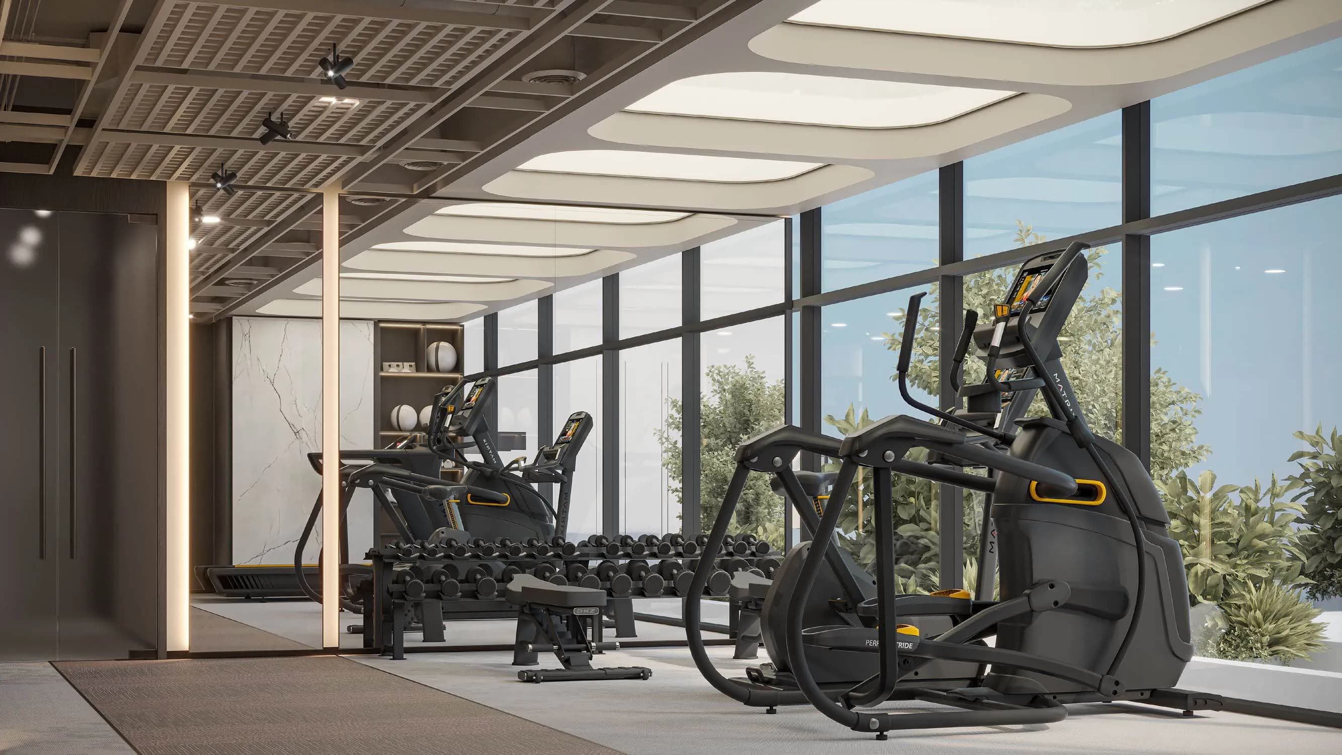 Paradise View II amenity Gym - Living Legends, Dubai, Dubai - by Dugasta