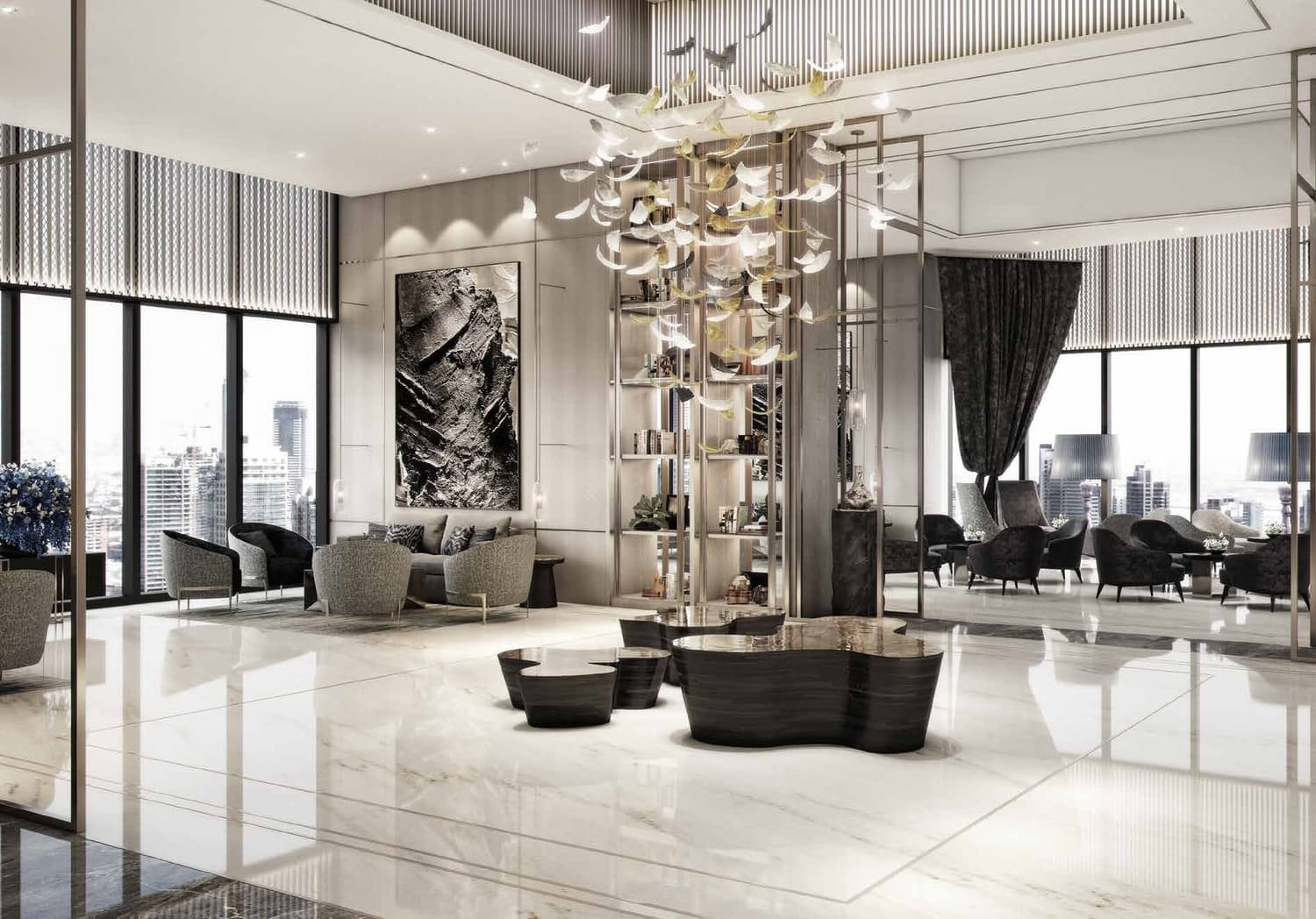 Paramount Tower Hotel And Residences amenity Sky Hotel Lobby - Business Bay, Dubai - by DAMAC
