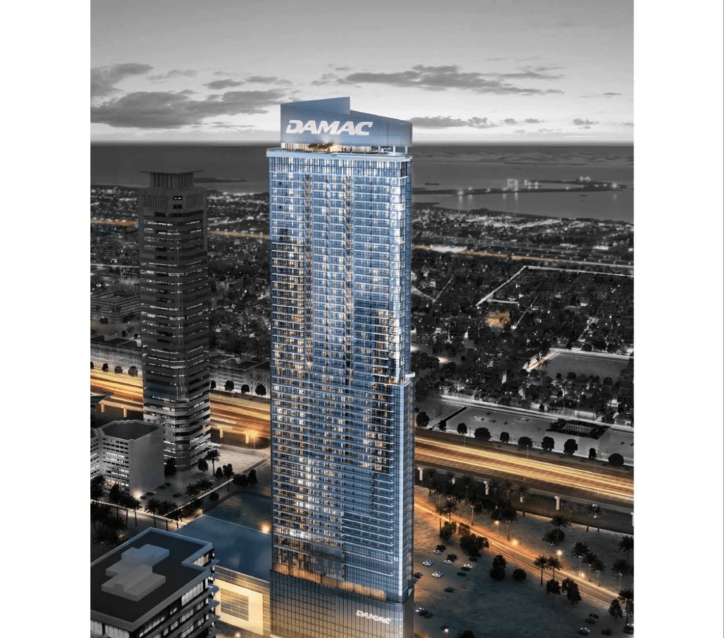 Paramount Tower Hotel And Residences exterior view - Business Bay, Dubai - by DAMAC