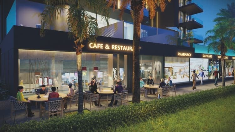 Park Beach Residence amenity Retail Outlets - Al Marjan Island, Dubai - by Park Group