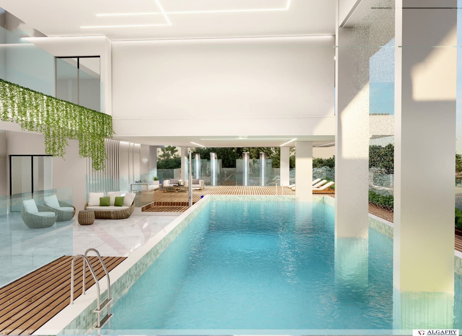 Park Beach Residence II amenity Covered Pool - Al Marjan Island, Dubai - by Park Group