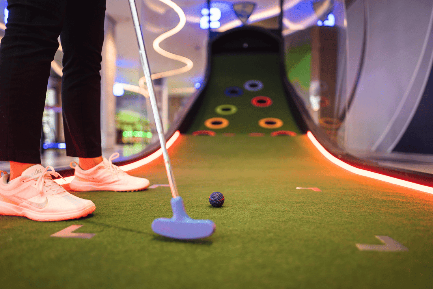 Park Beach Residence II amenity Mini-Golf Course - Al Marjan Island, Dubai - by Park Group