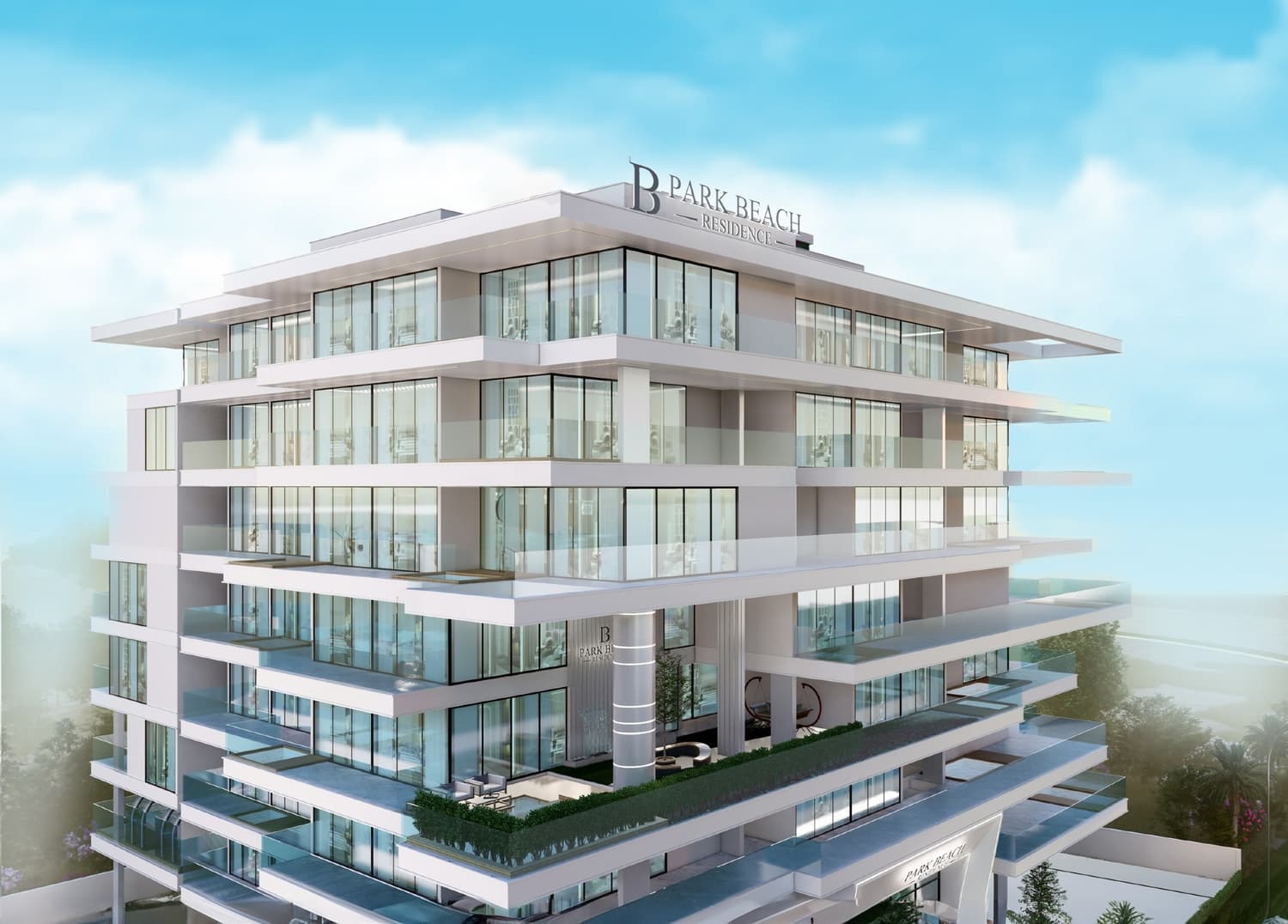 Park Beach Residence II exterior view - Al Marjan Island, Dubai - by Park Group