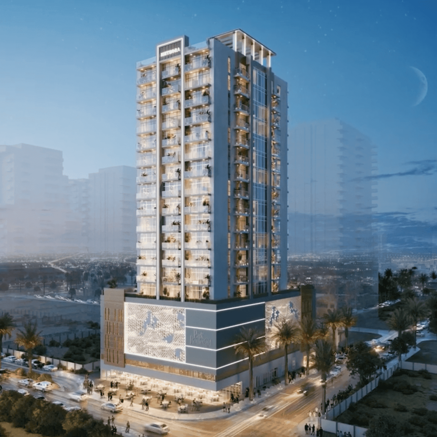 Park Boulevard exterior view - JVC (Jumeirah Village Circle), Dubai - by Meteora Developers
