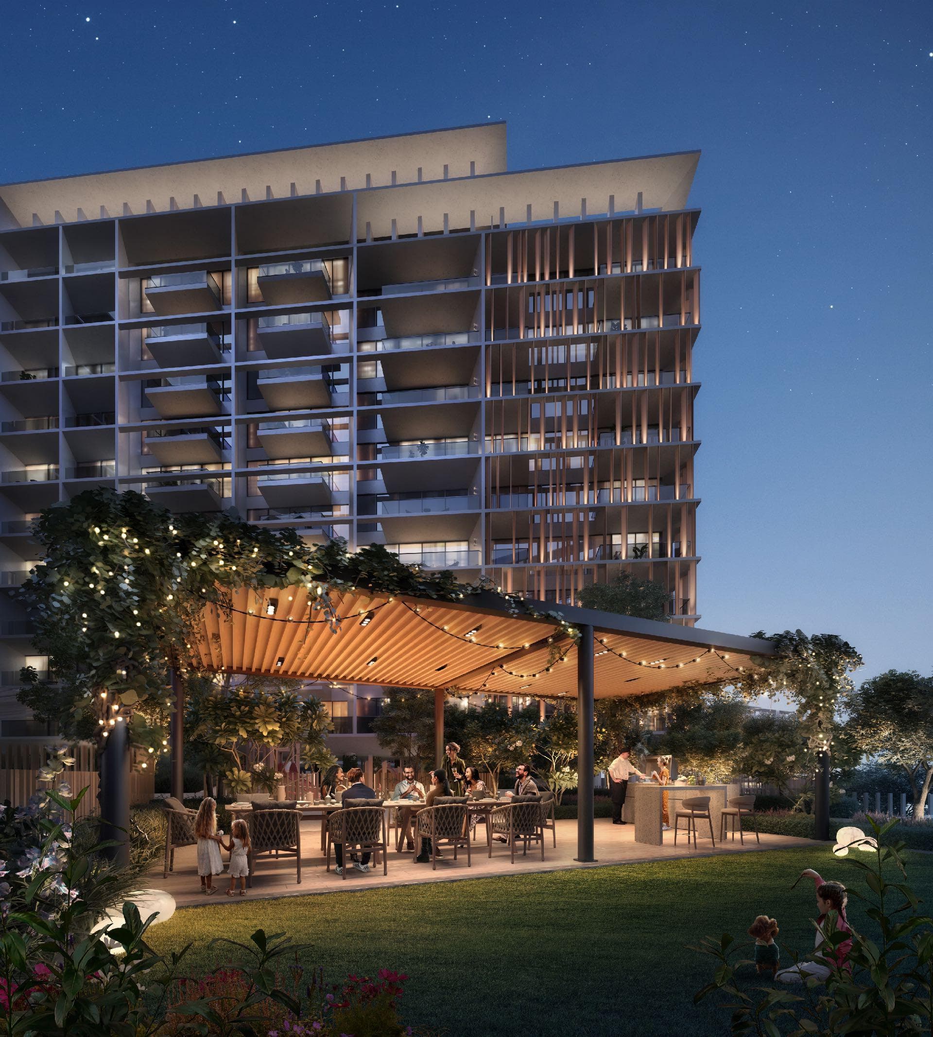 Park Five amenity Bbq Area - Dubai Production City, Dubai - by Deyaar
