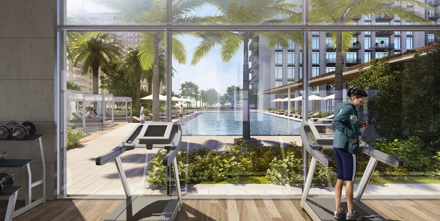 Park Heights amenity Indoor Gymnasium - Dubai Hills, Dubai - by Emaar