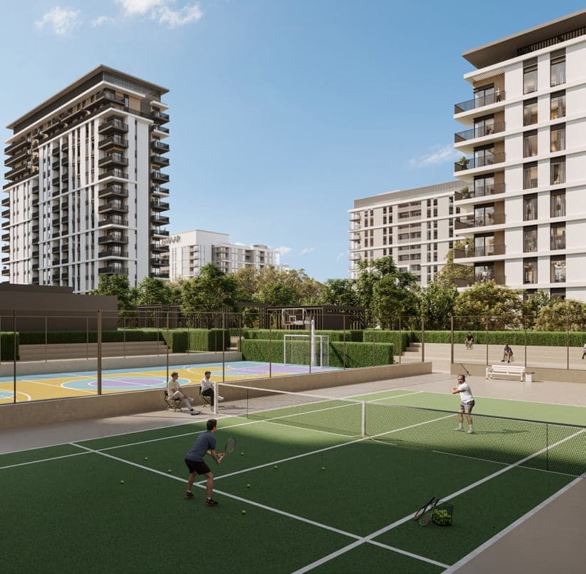 Park Lane amenity Sport Courts - Dubai Hills, Dubai - by Emaar