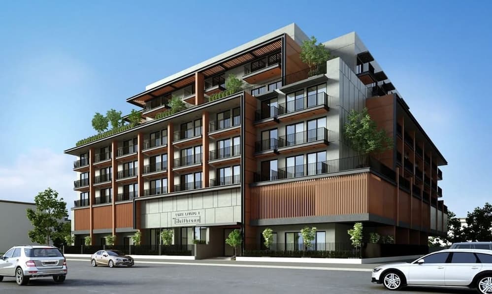 Park Lane by Heilbronn exterior view - JVC (Jumeirah Village Circle), Dubai - by Heilbronn Properties