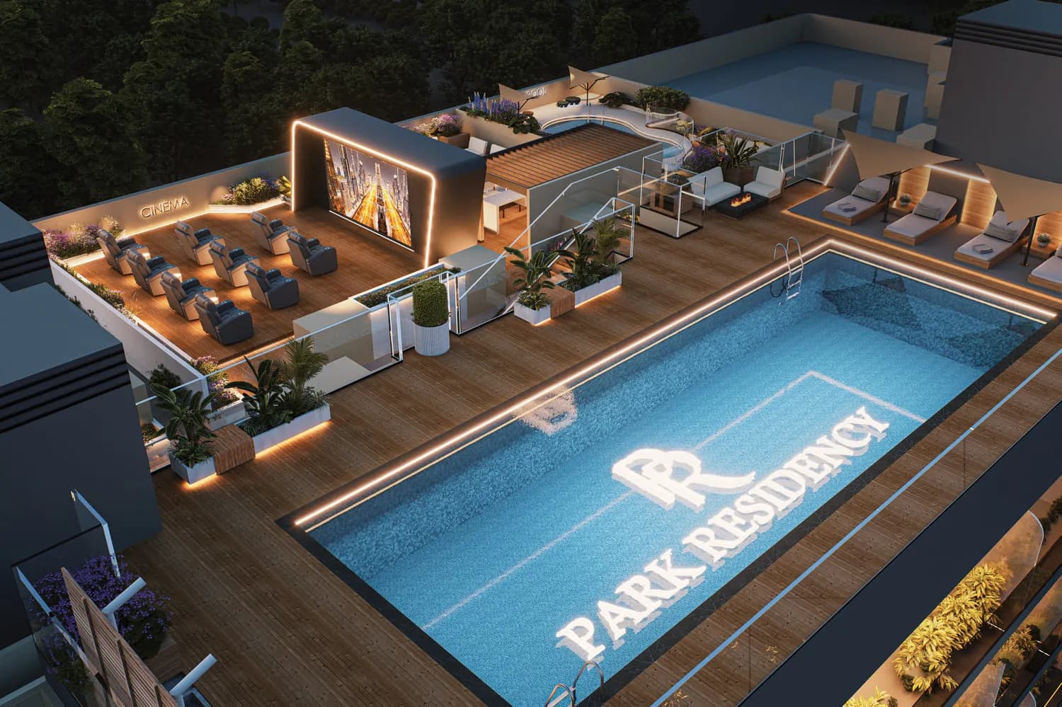 Park Residency amenity Adults Pool - Dubai International City, Dubai - by Park Group