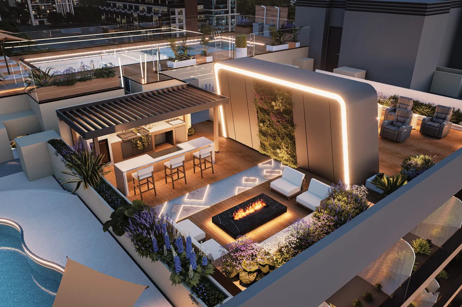 Park Residency amenity BBQ Area - Dubai International City, Dubai - by Park Group