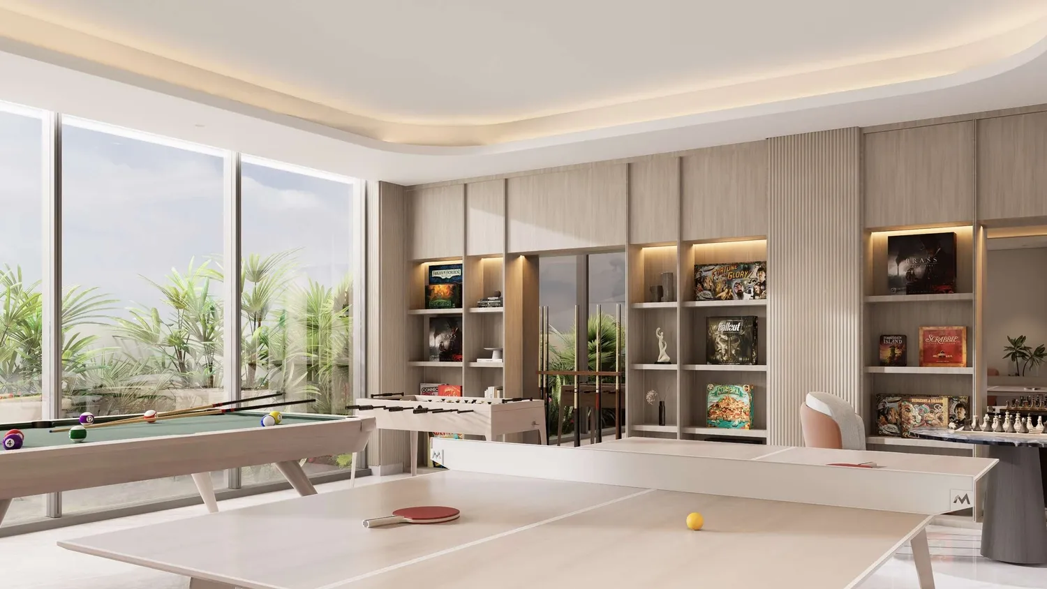 Parkgreen Residences amenity Multipurpose Room - Wadi Al Safa 2, Dubai - by Alishaan Developments