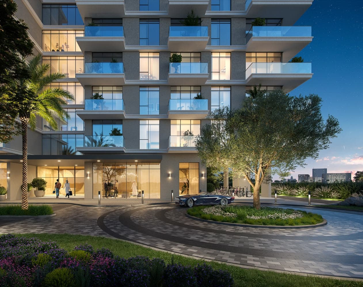 Parkside Hills exterior view - Dubai Hills, Dubai - by Emaar