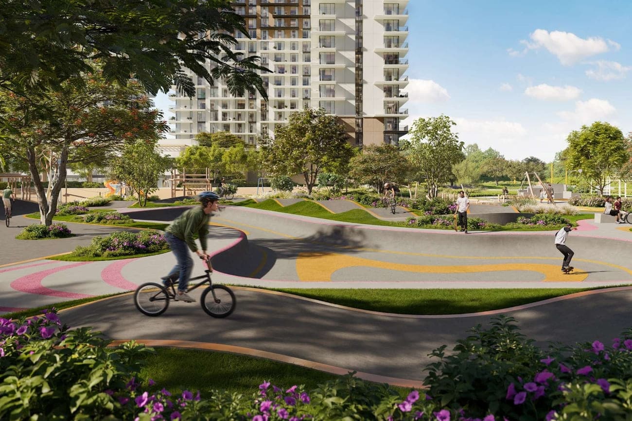 Parkwood Emaar amenity Skate Bowl - Dubai Hills, Dubai - by Emaar
