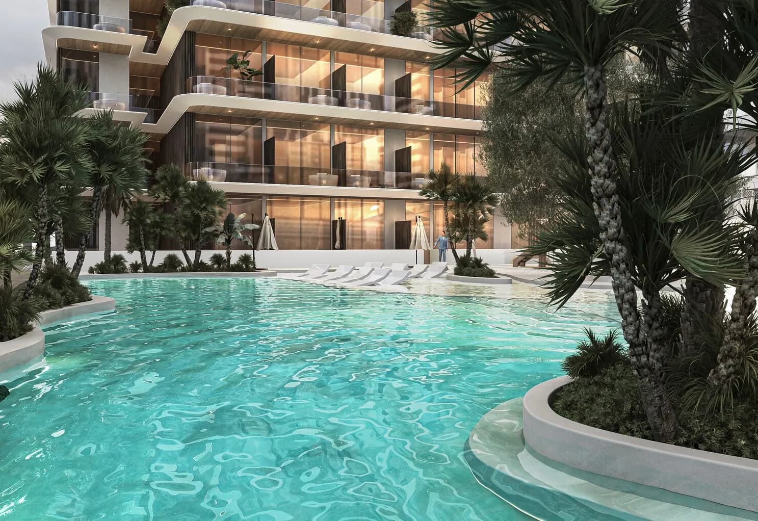 Peace Avenue amenity Swimming Pool - Jebel Ali Freezone Extension, Dubai - by Peace Homes Development