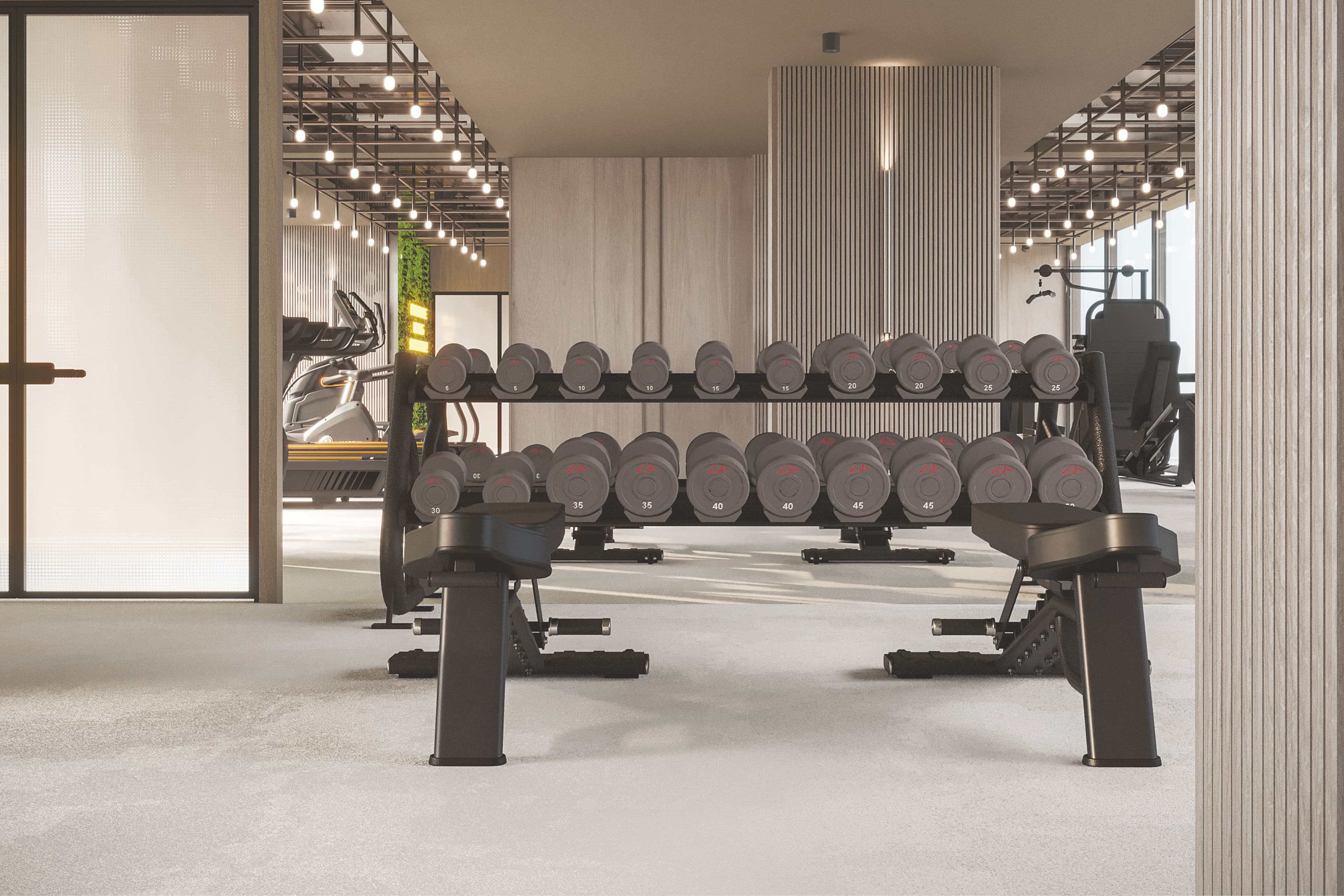 Pearl House II amenity Fully Equipped Gym - JVC (Jumeirah Village Circle), Dubai - by Imtiaz Development
