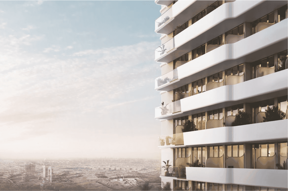 Pearl House II exterior view - JVC (Jumeirah Village Circle), Dubai - by Imtiaz Development