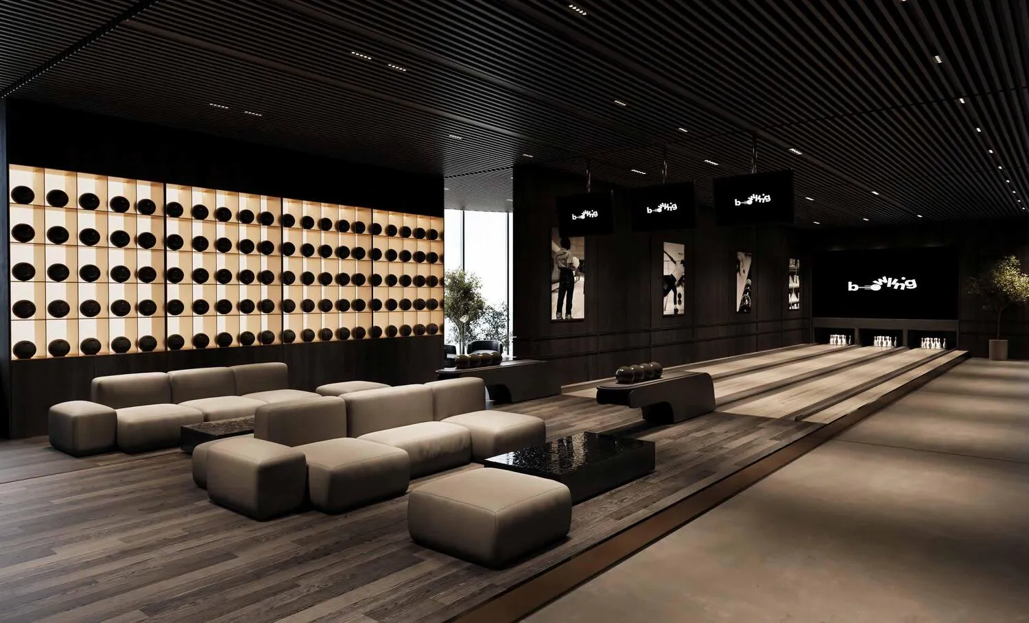 Pearl House IV amenity Bowling Lanes - JVC (Jumeirah Village Circle), Dubai - by Imtiaz Development