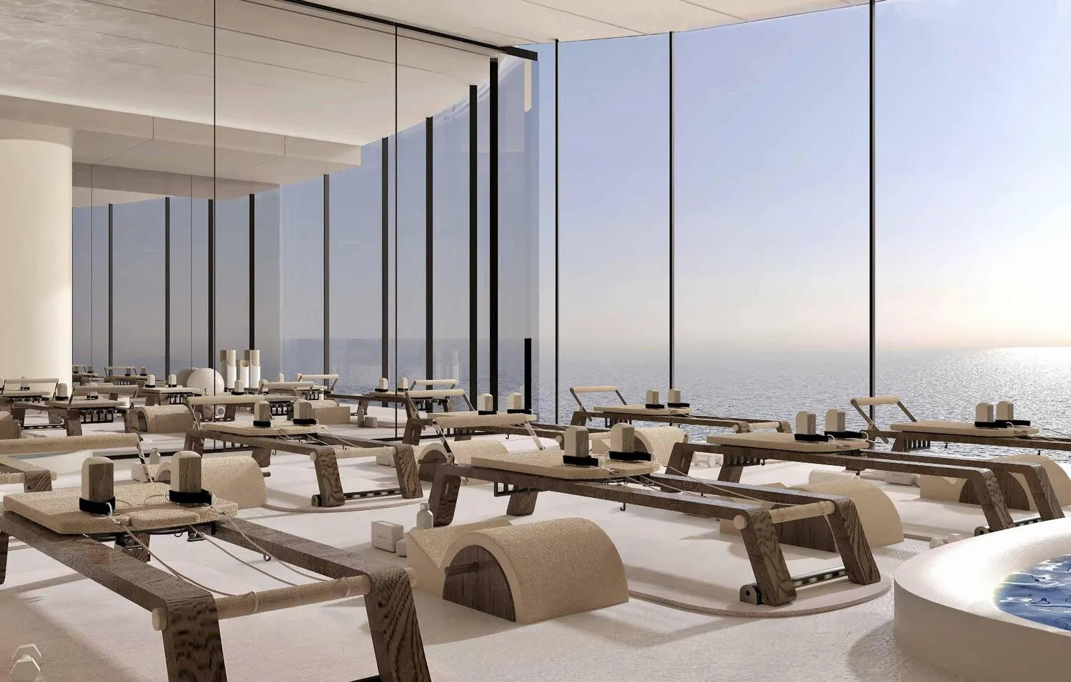 Pearl House IV amenity Pilates Studio - JVC (Jumeirah Village Circle), Dubai - by Imtiaz Development
