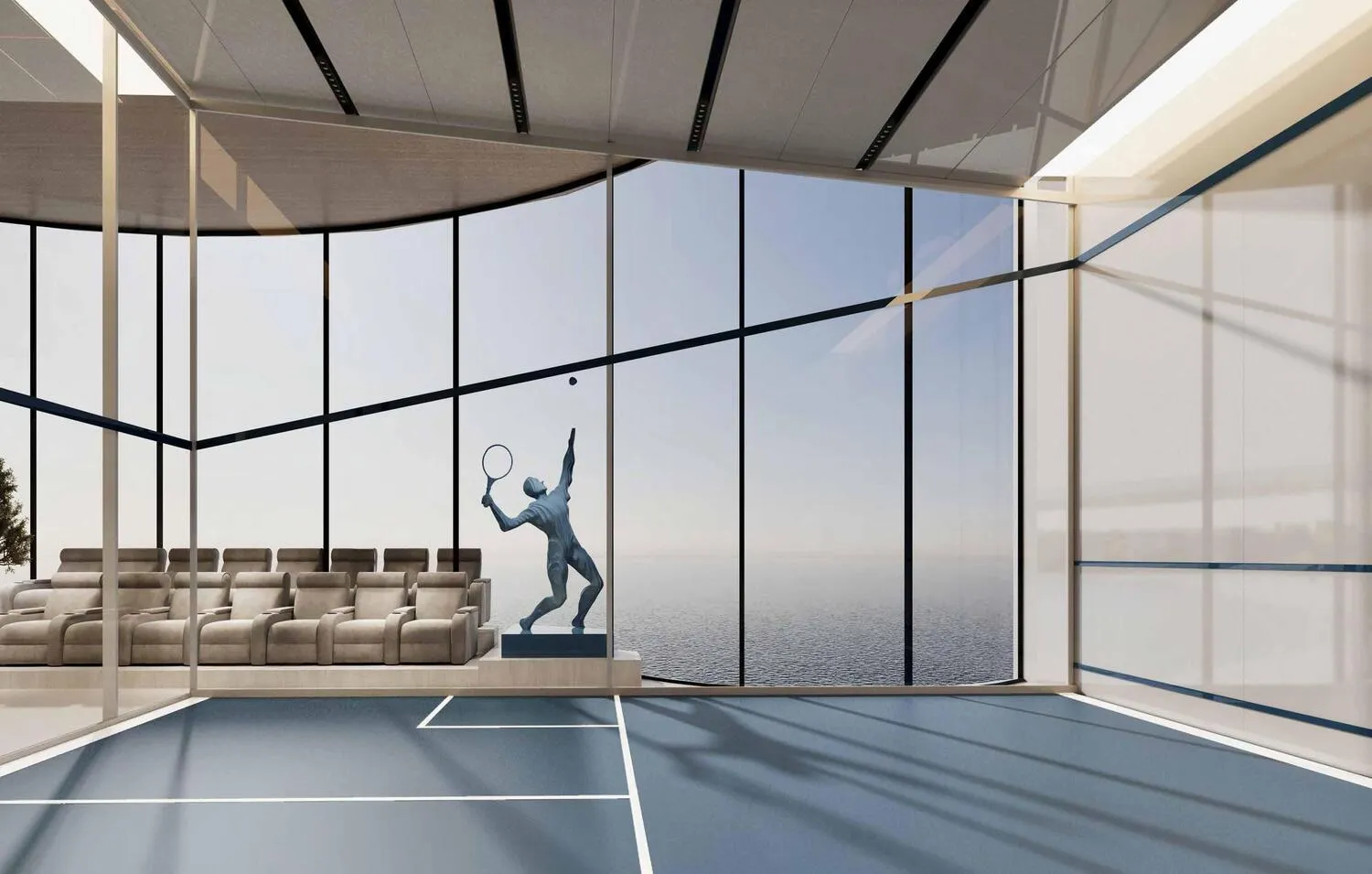 Pearl House IV amenity Squash Court - JVC (Jumeirah Village Circle), Dubai - by Imtiaz Development