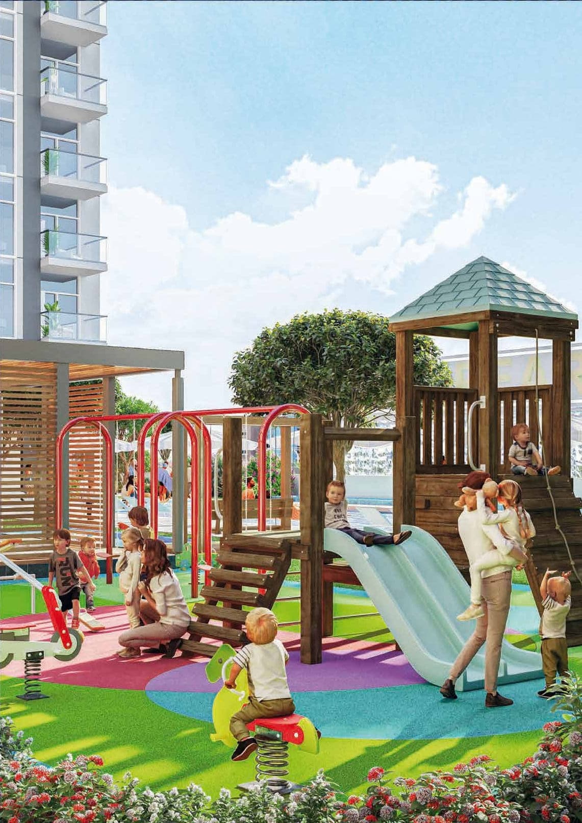 Pearlz amenity Kids Play Area - Al Furjan, Dubai - by Danube