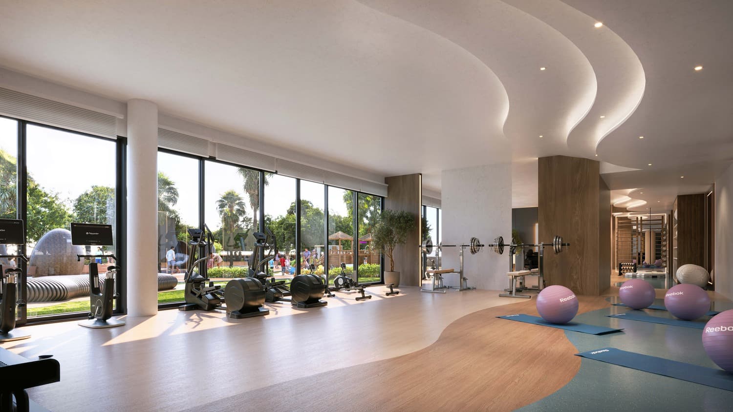 Pelagia amenity Gymnasium - Al Marjan Island, Dubai - by BNW Developments
