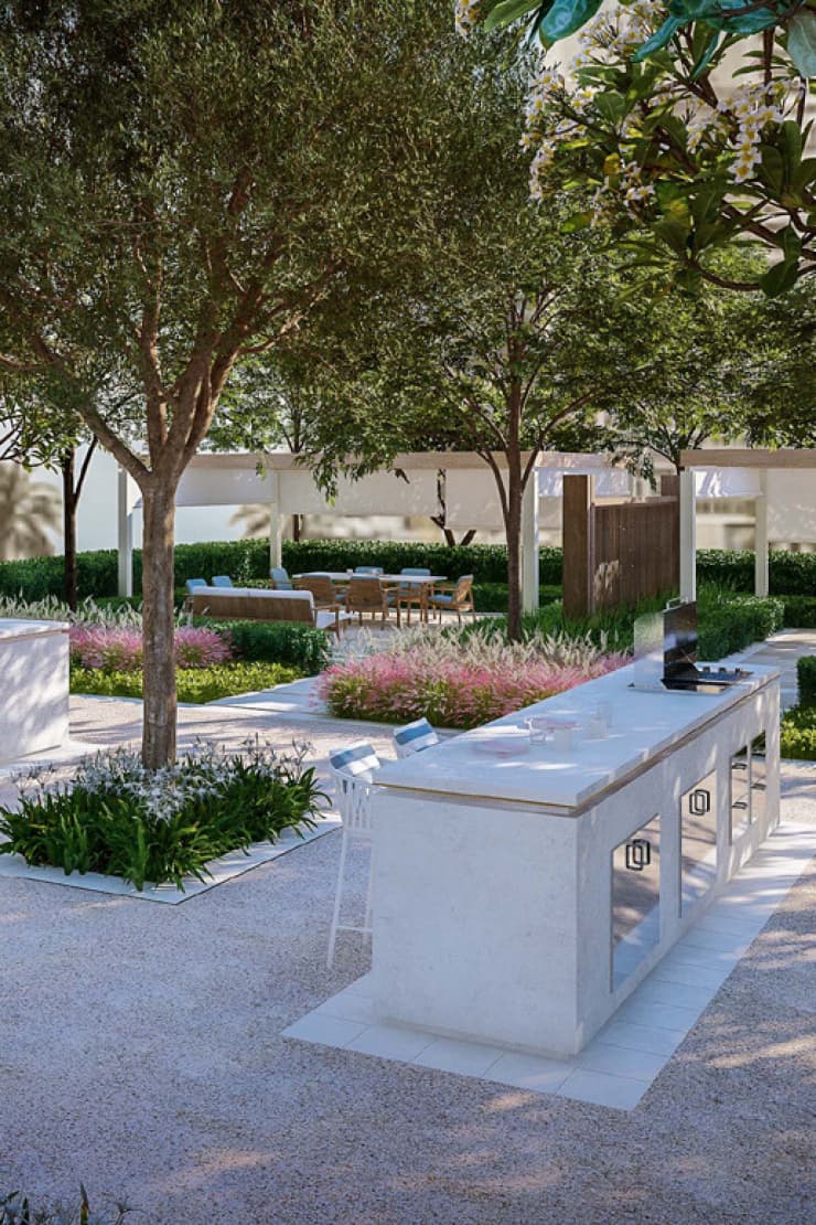 Peninsula Four - The Plaza amenity Pool Deck - Business Bay, Dubai - by Select Group