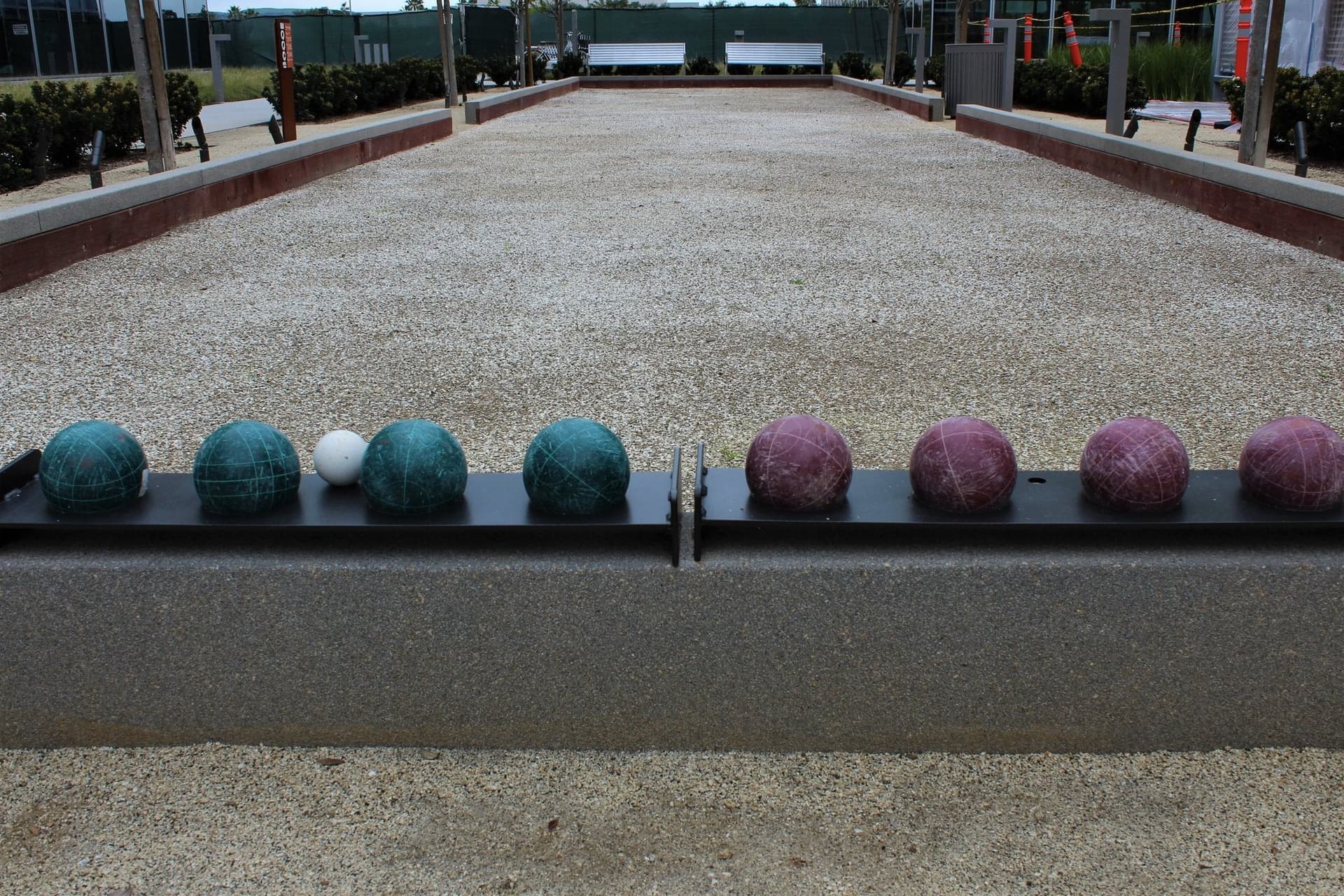 Perla 3 amenity Bocce Play Area in Yas Island, Abu Dhabi, by Reportage Properties