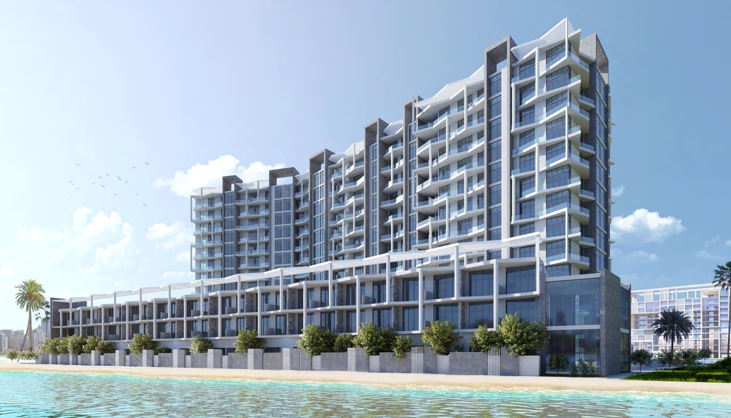 Perla 3 exterior view - Yas Island, Dubai - by Reportage Properties
