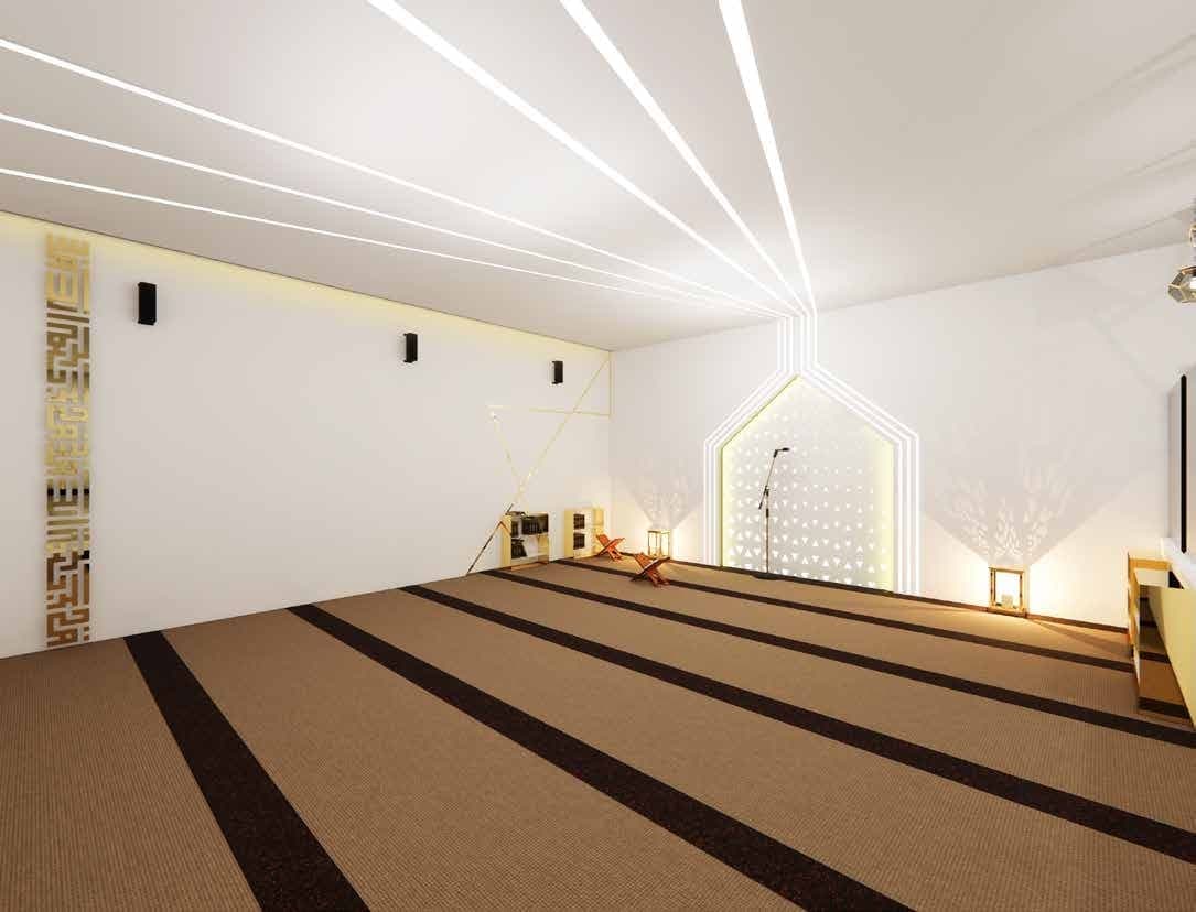 Petalz amenity Prayer Room in Dubai International City, Dubai, by Danube