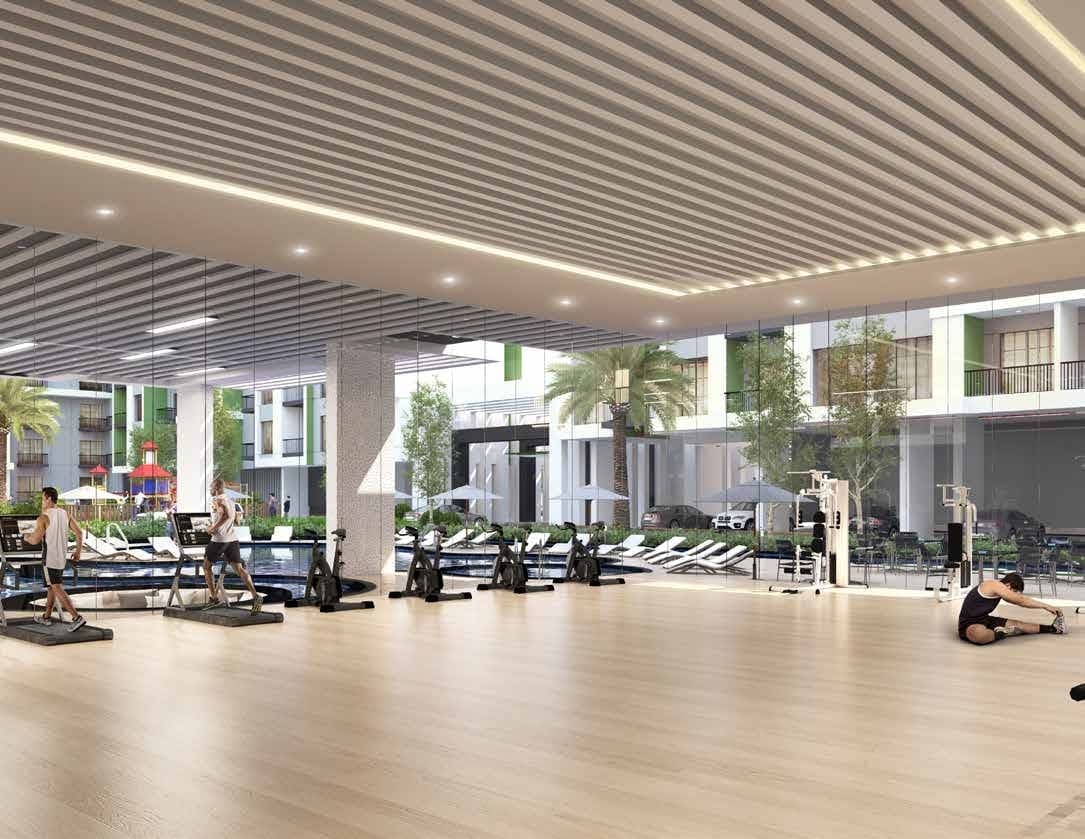 Petalz amenity Open Air Gym in Dubai International City, Dubai, by Danube