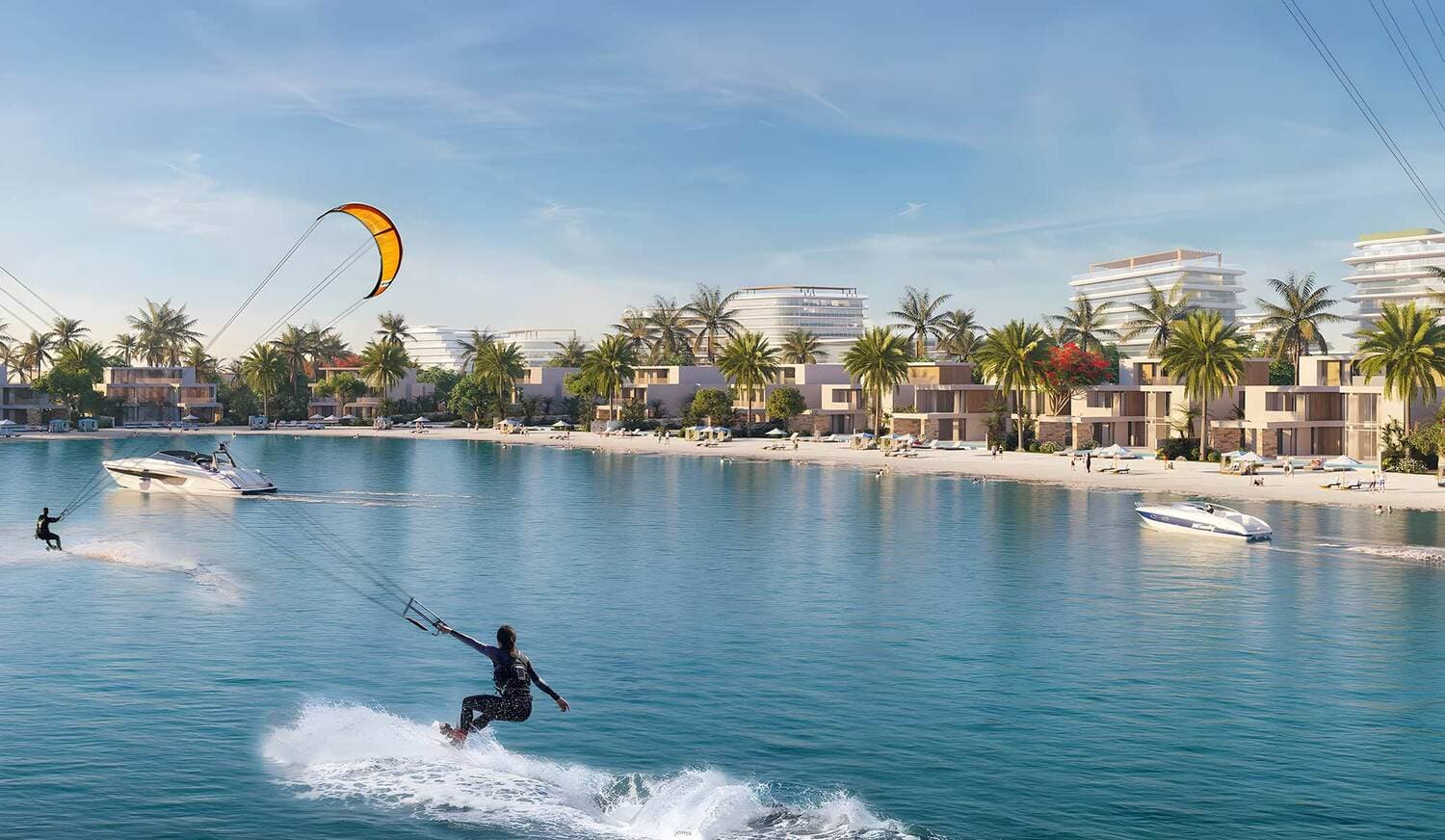Pierside Marina Residences amenity Adventure Water Sports - Siniya Island, Dubai - by Sobha