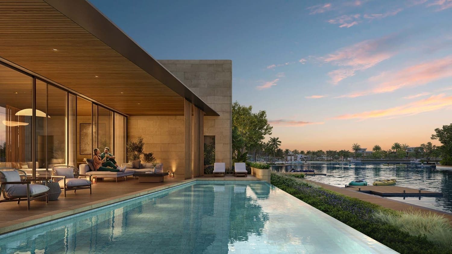 Plagette 32 amenity Private Pools - Tilal Al Ghaf, Dubai - by Majid Al Futtaim Properties