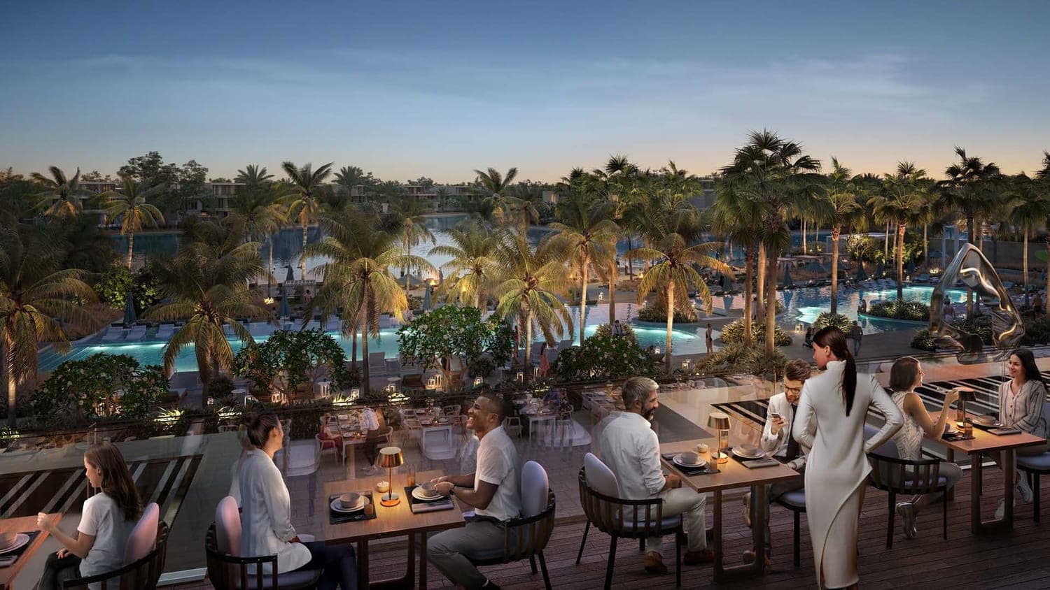 Plagette 32 amenity Restaurants - Tilal Al Ghaf, Dubai - by Majid Al Futtaim Properties