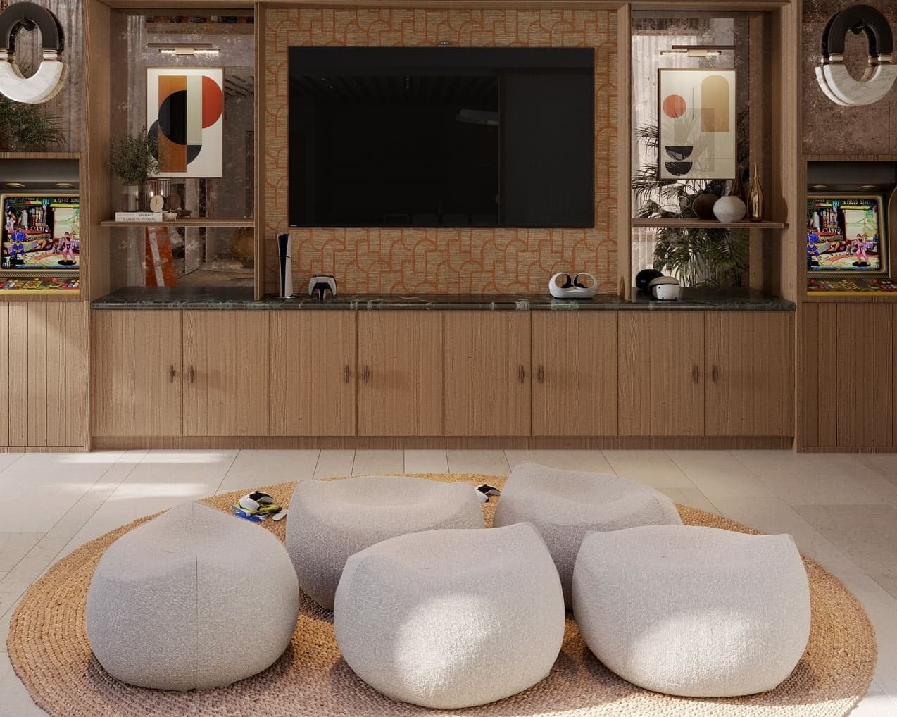 Playa Del Sol amenity Teen’S Club Lounge - Al Marjan Island, Dubai - by Ellington