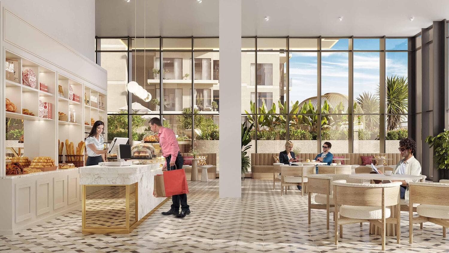Playa Viva amenity Cofe Shop - Al Marjan Island, Dubai - by Uniestate Properties