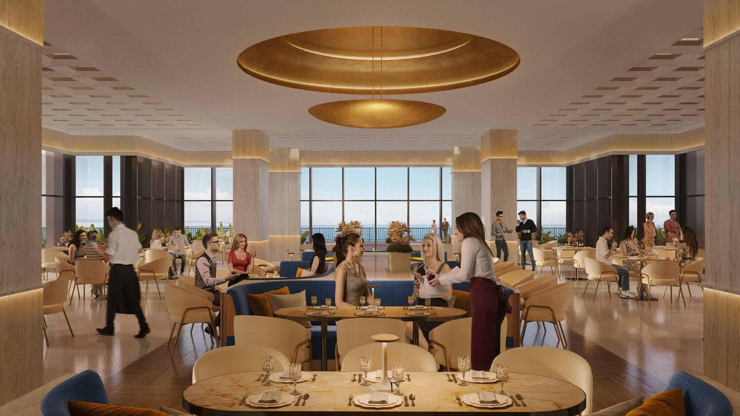 Playa Viva amenity Fine Dining - Al Marjan Island, Dubai - by Uniestate Properties